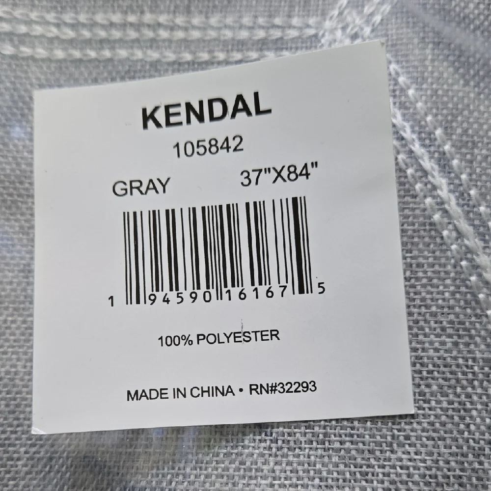 NWT Elrene Kendal blackout curtain panels (4 panels total, 37